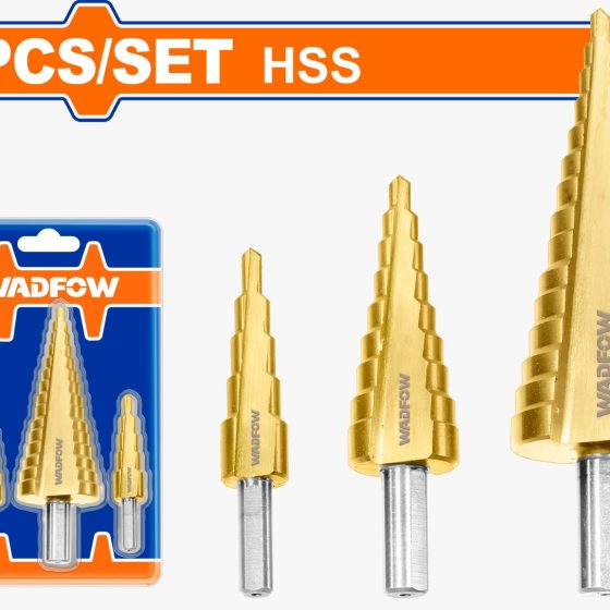 SET DE 3 BROCAS ESCALONADAS WADFOW (WJD3401)
