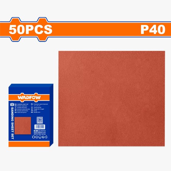 SET 50 LIJAS DE 23X28CM WADFOW