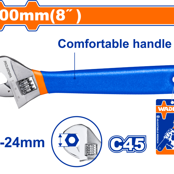 LLAVE FRANCESA DE 8″ WADFOW (WAW5108)