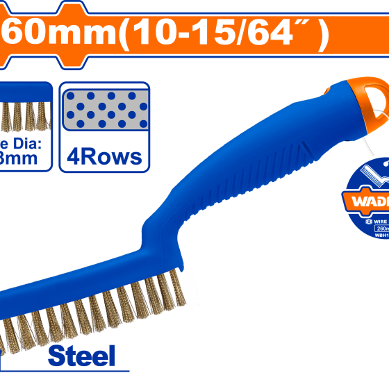 ESCOBILLA DE ACERO CON MANGO WADFOW (WBH1103)