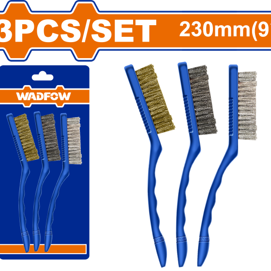 SET DE 3 ESCOBILLAS WADFOW (WBH3609)
