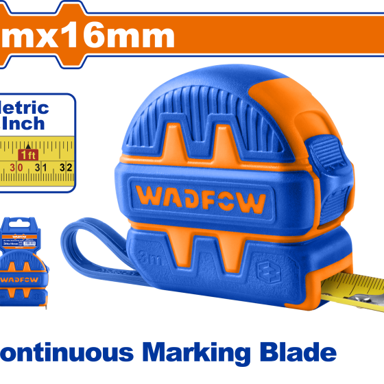 HUINCHA PARA MEDIR DE 3 METROS WADFOW (WMT1210)