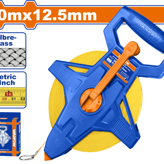 HUINCHA DE 50 METROS CON MANGO WADFOW (WMT2550)