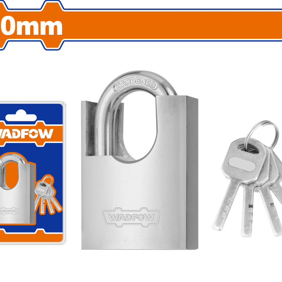 CANDADO DE NIQUEL CON HOMBRO 40MM WADFOW (WPD8440)