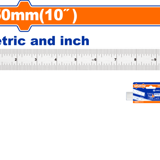 ESCUADRA ALUMINIO DE 10″ WADFOW (WSR2925)