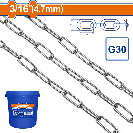 CADENA DE 5MMX50MTS WADFOW (WTLT1B05)