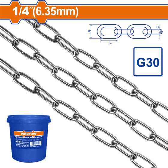 CADENA DE 6MMX37MTS WADFOW (WTLT1B06)