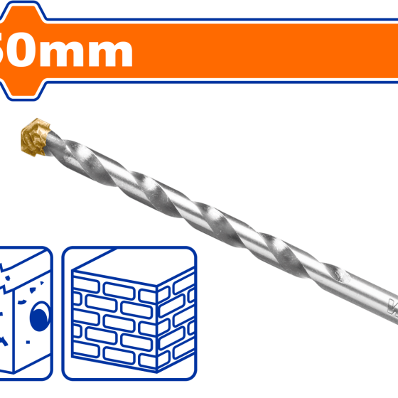 BROCA PARA CONCRETO DE 6MM WADFOW (WMJ1K06)