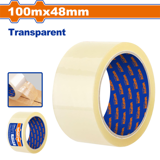 CINTA DE EMBALAJE DE 100MTS WADFOW (6UDS)