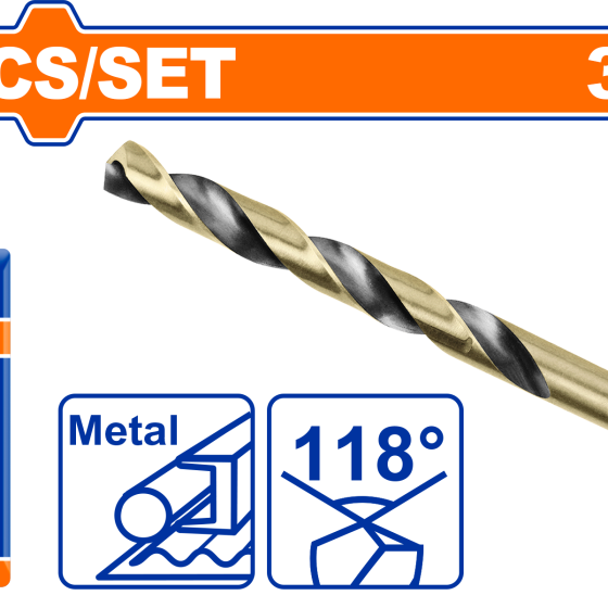 SET 10 BROCAS PARA FIERRO DE 3MM WADFOW (WTD89003)